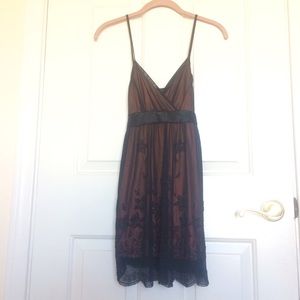 90’s forever21 vintage dress with embroidery 🍒